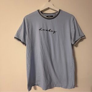 Light Blue Men's Shirt by FashionNova in Small Size